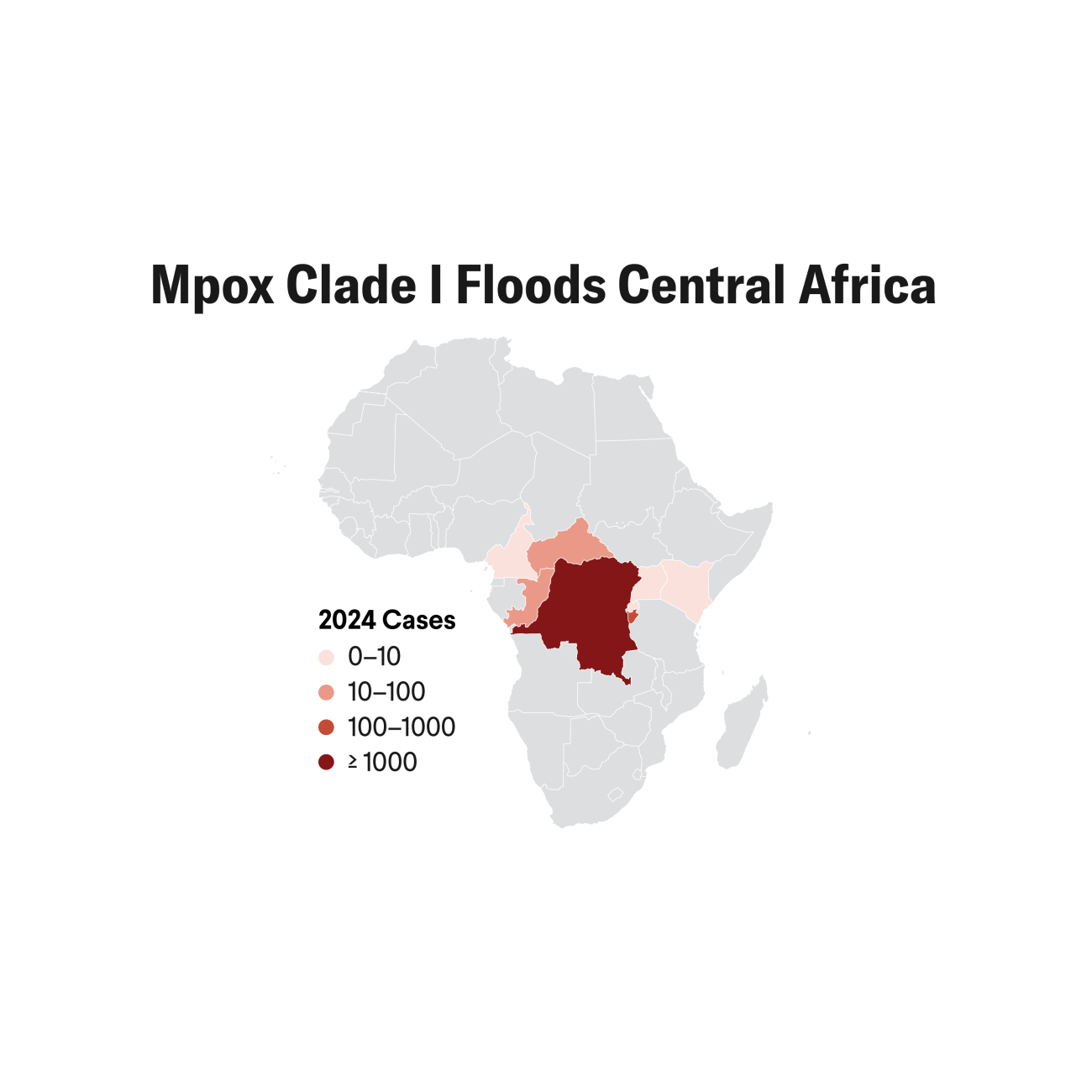 Mpox Clade I Floods Central Africa