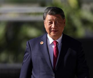 China's President Xi Jinping attends the G20 summit at the Museum of Modern Art, in Rio de Janeiro, Brazil, on November 18, 2024.